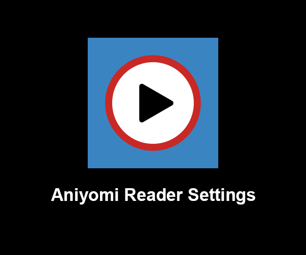 Aniyomi Reader Settings
